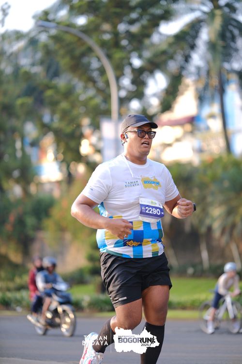 Race photo from Taman Budaya x BOGORUN 2025