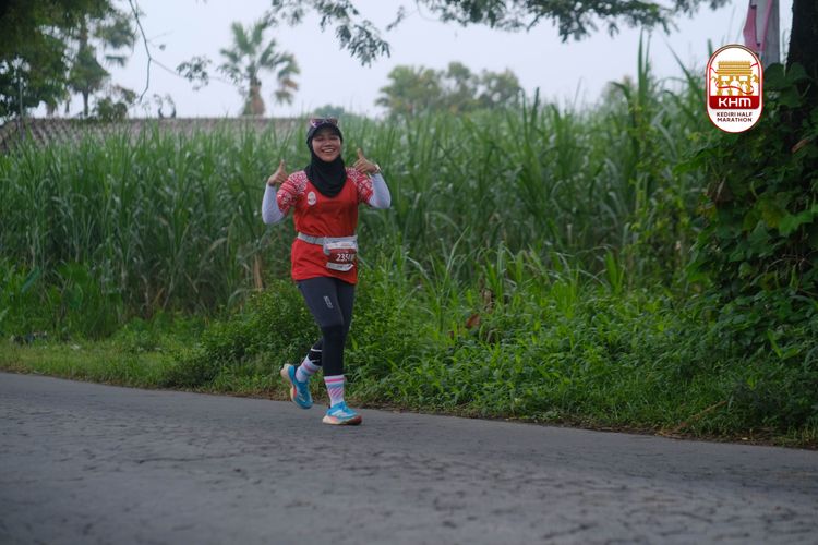 Race photo from Kediri Half Marathon 2025