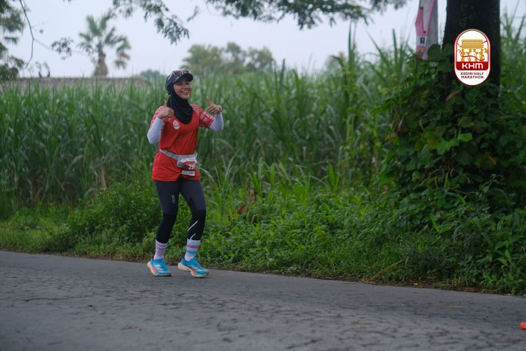 Race photo from Kediri Half Marathon 2025