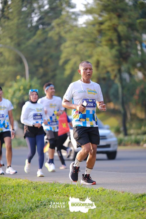 Race photo from Taman Budaya x BOGORUN 2025