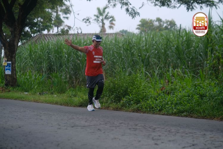 Race photo from Kediri Half Marathon 2025