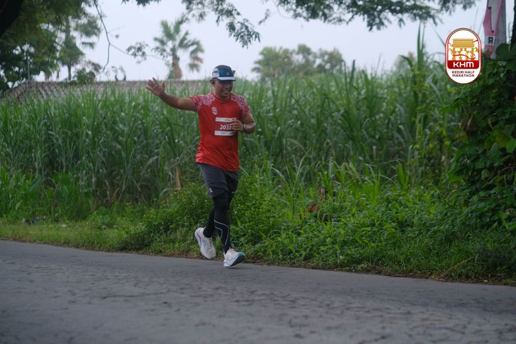 Race photo from Kediri Half Marathon 2025