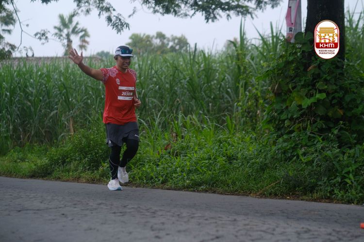 Race photo from Kediri Half Marathon 2025