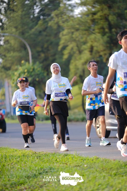 Race photo from Taman Budaya x BOGORUN 2025