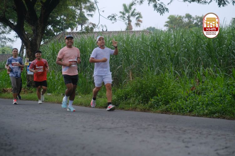 Race photo from Kediri Half Marathon 2025