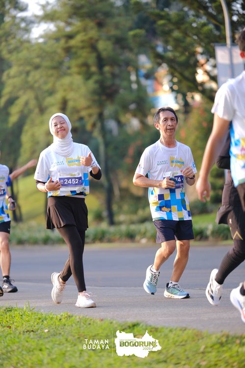 Race photo from Taman Budaya x BOGORUN 2025