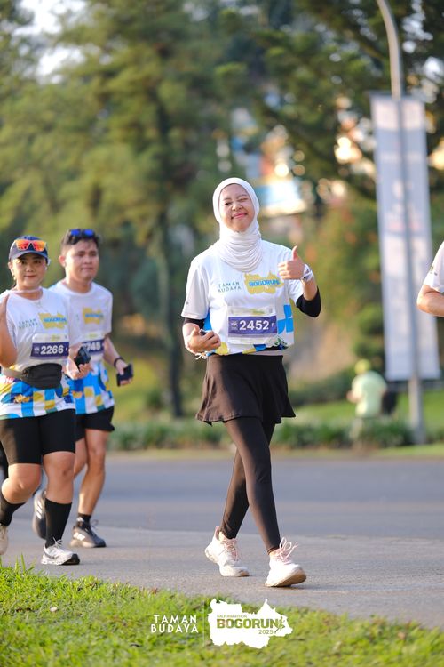 Race photo from Taman Budaya x BOGORUN 2025