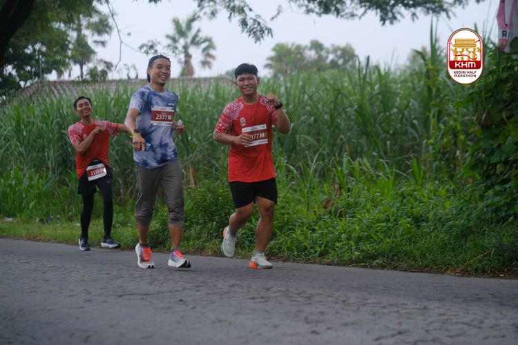 Race photo from Kediri Half Marathon 2025