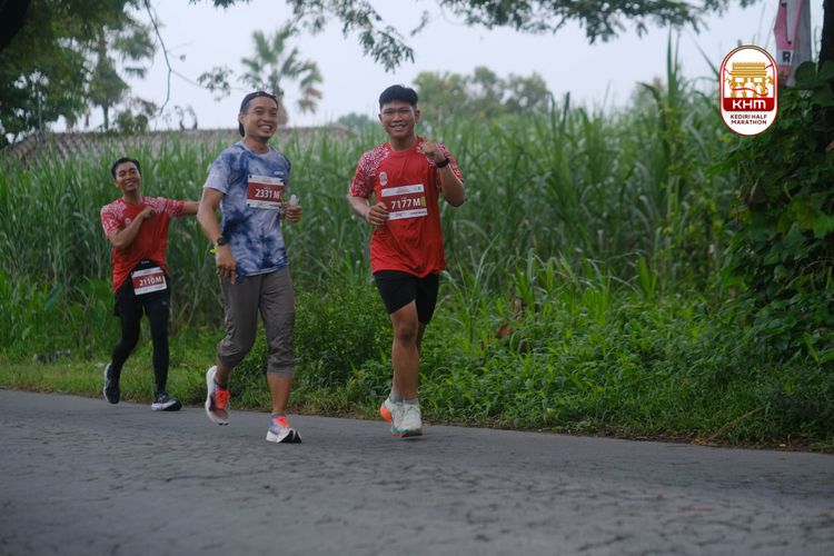 Race photo from Kediri Half Marathon 2025