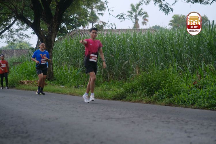 Race photo from Kediri Half Marathon 2025