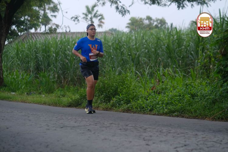Race photo from Kediri Half Marathon 2025