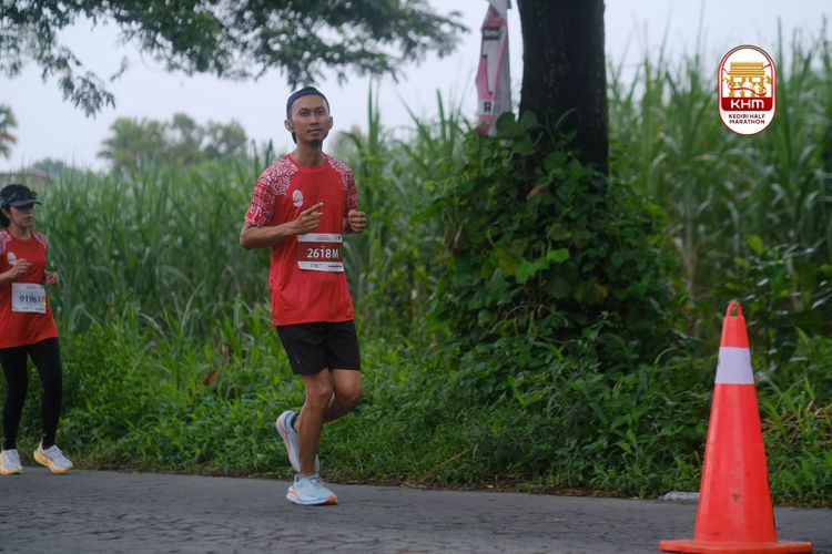Race photo from Kediri Half Marathon 2025