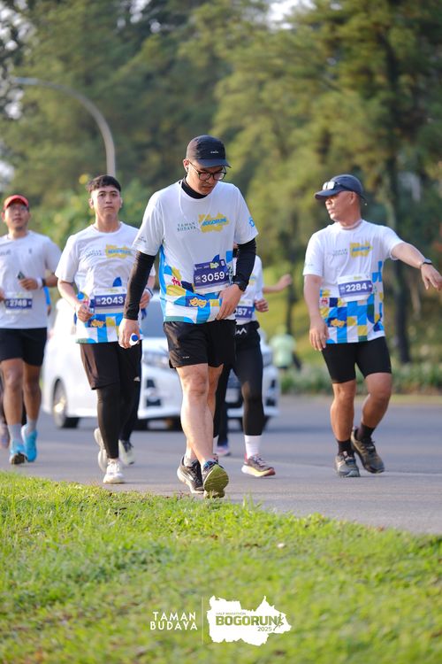Race photo from Taman Budaya x BOGORUN 2025