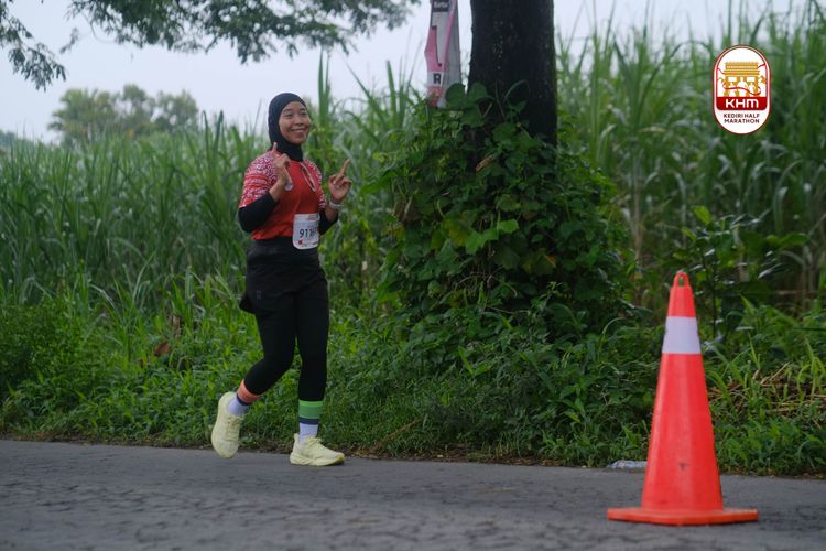 Race photo from Kediri Half Marathon 2025