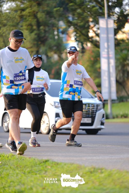 Race photo from Taman Budaya x BOGORUN 2025