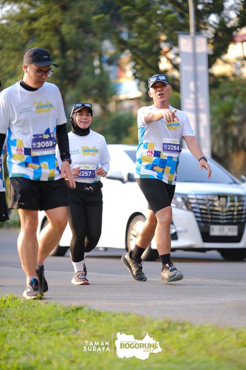 Race photo from Taman Budaya x BOGORUN 2025