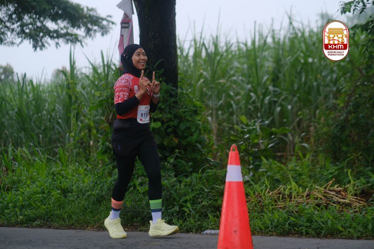 Race photo from Kediri Half Marathon 2025