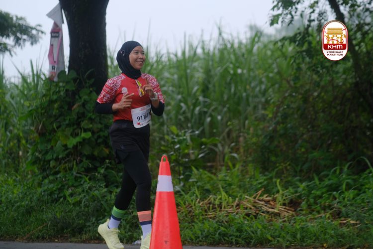 Race photo from Kediri Half Marathon 2025