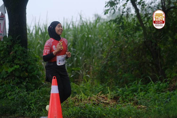 Race photo from Kediri Half Marathon 2025