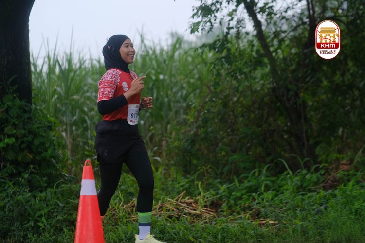 Race photo from Kediri Half Marathon 2025
