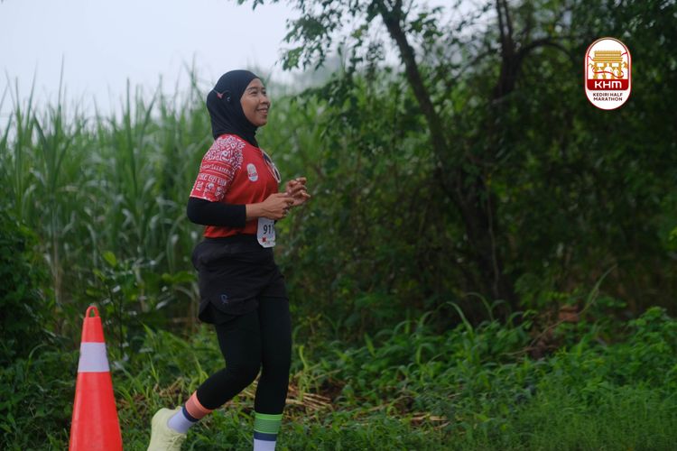 Race photo from Kediri Half Marathon 2025