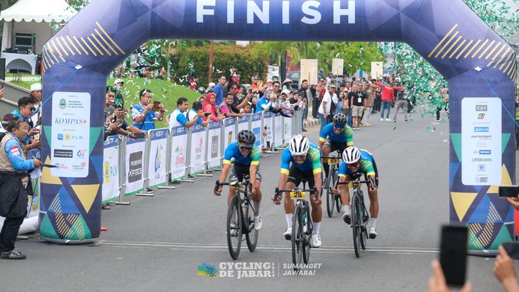 Race photo from Cycling de Jabar 2024