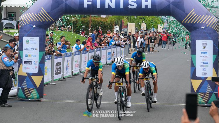 Race photo from Cycling de Jabar 2024