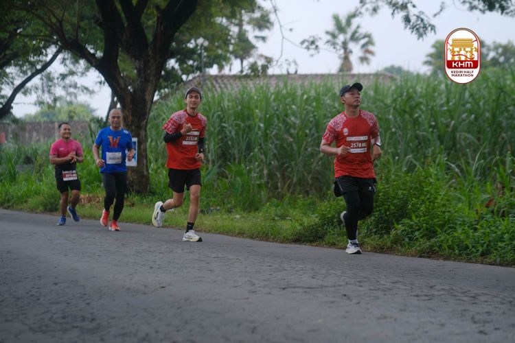 Race photo from Kediri Half Marathon 2025