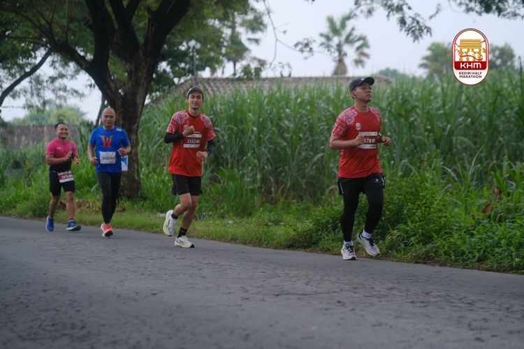 Race photo from Kediri Half Marathon 2025