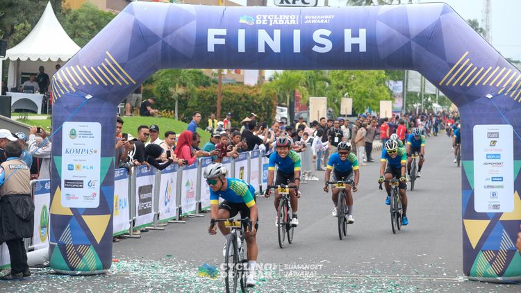 Race photo from Cycling de Jabar 2024