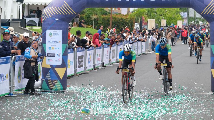 Race photo from Cycling de Jabar 2024