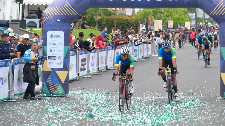 Race photo from Cycling de Jabar 2024