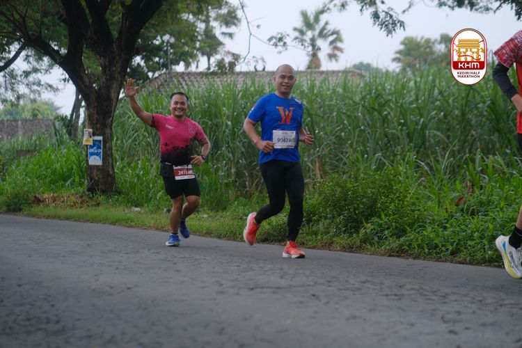 Race photo from Kediri Half Marathon 2025