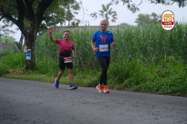 Race photo from Kediri Half Marathon 2025