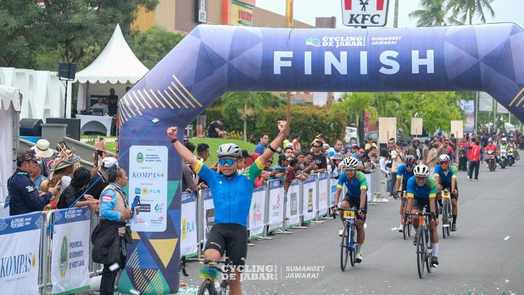 Race photo from Cycling de Jabar 2024