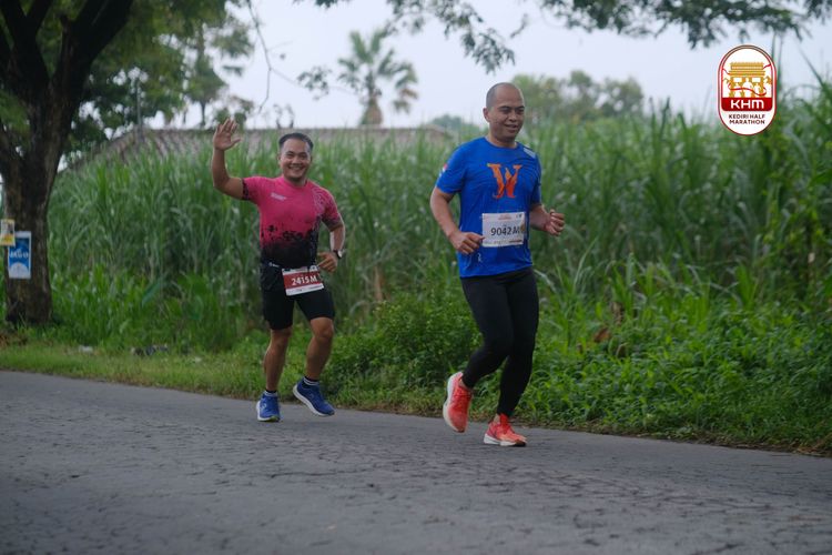 Race photo from Kediri Half Marathon 2025