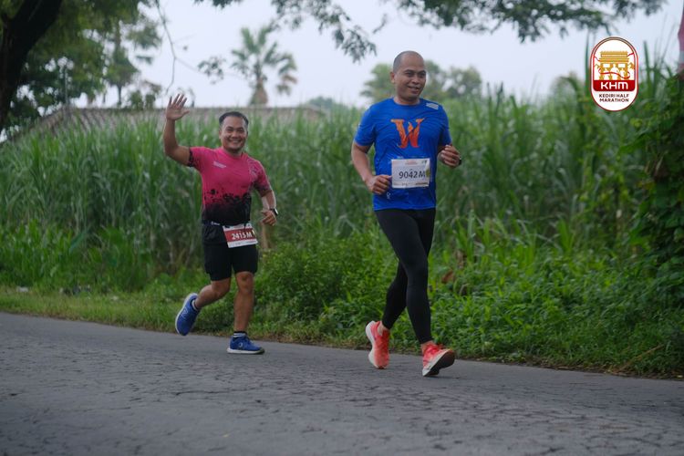 Race photo from Kediri Half Marathon 2025