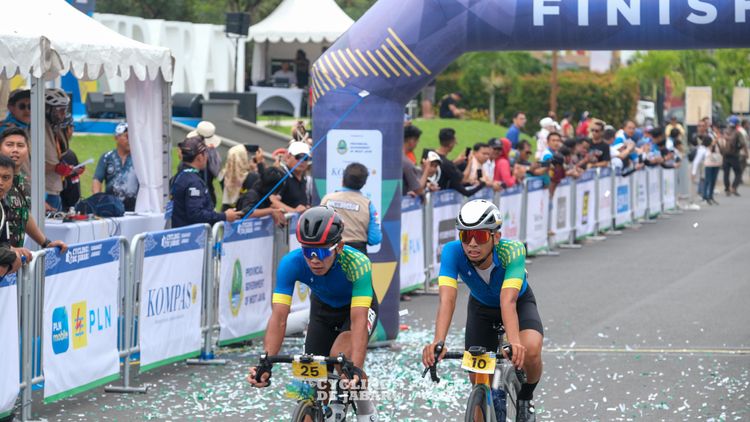 Race photo from Cycling de Jabar 2024