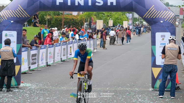 Race photo from Cycling de Jabar 2024