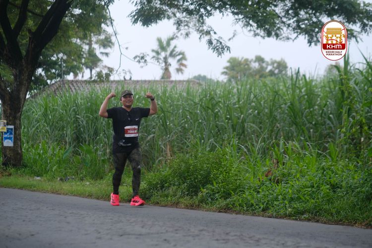 Race photo from Kediri Half Marathon 2025