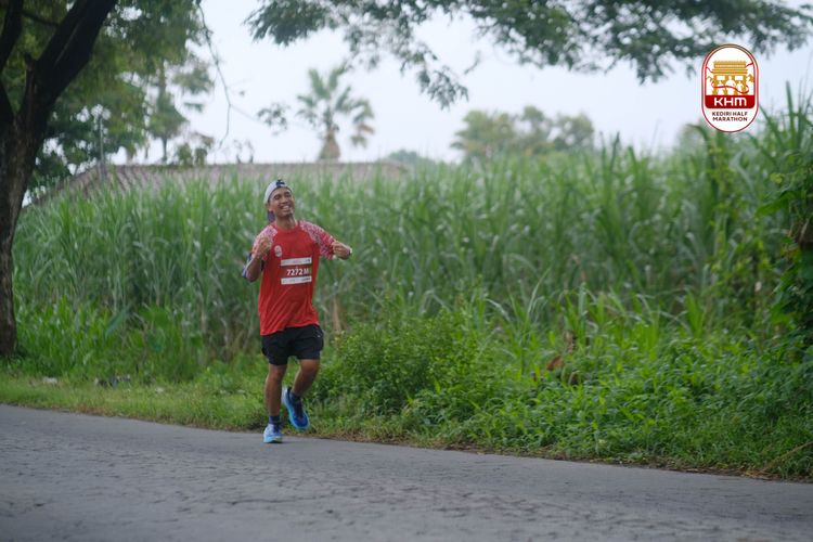 Race photo from Kediri Half Marathon 2025