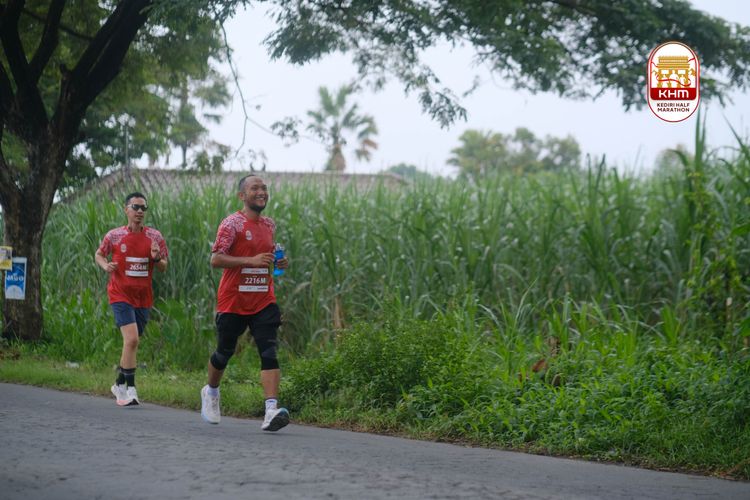 Race photo from Kediri Half Marathon 2025