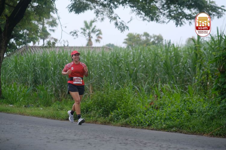 Race photo from Kediri Half Marathon 2025