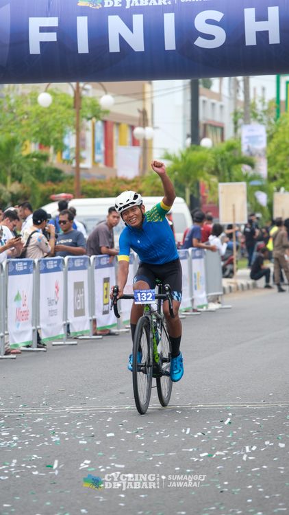 Race photo from Cycling de Jabar 2024