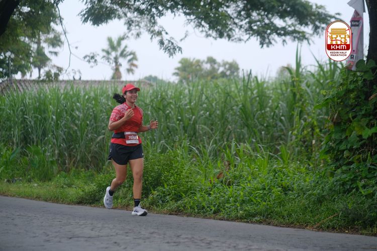 Race photo from Kediri Half Marathon 2025