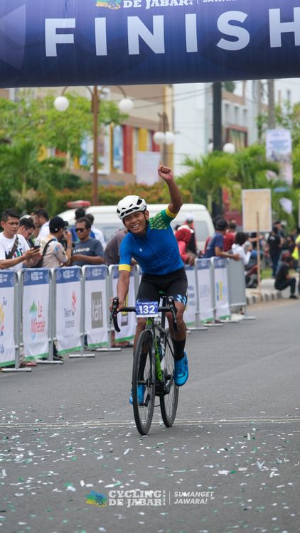 Race photo from Cycling de Jabar 2024