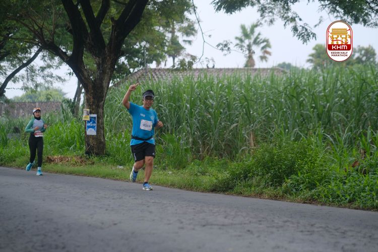 Race photo from Kediri Half Marathon 2025