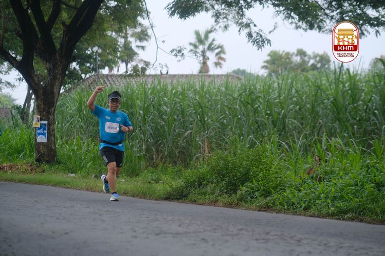 Race photo from Kediri Half Marathon 2025