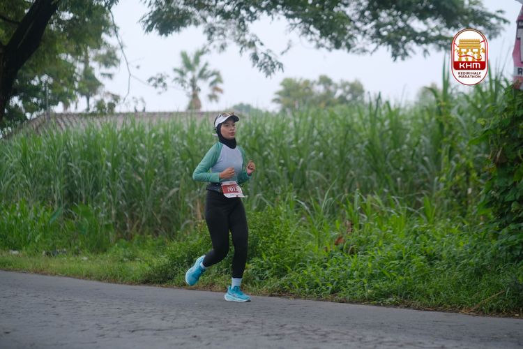 Race photo from Kediri Half Marathon 2025