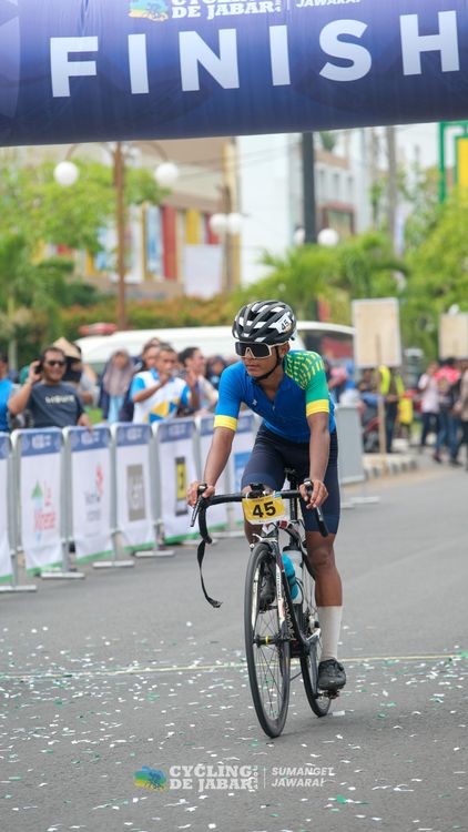 Race photo from Cycling de Jabar 2024